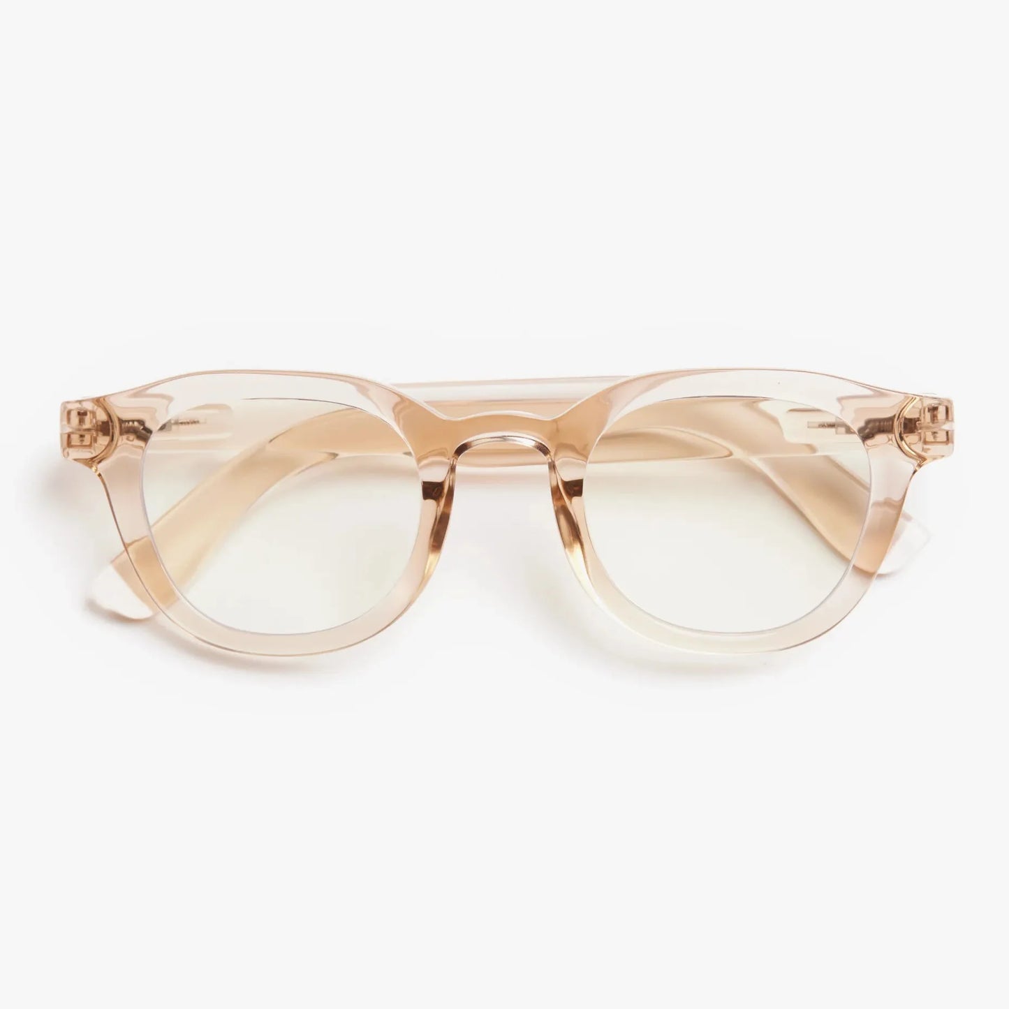 Andy / Blue Light Glasses - Pink Quartz