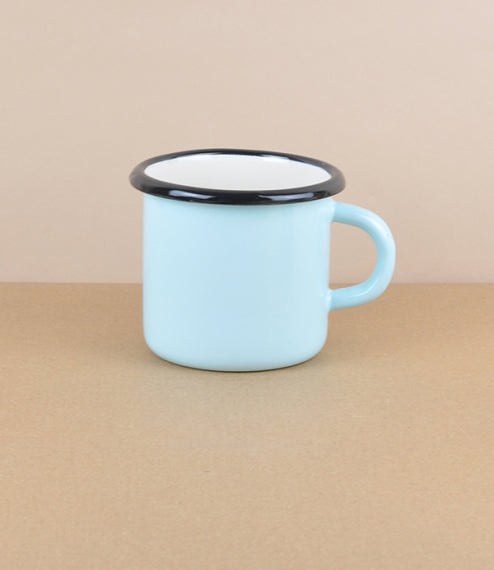 Enamel mugs