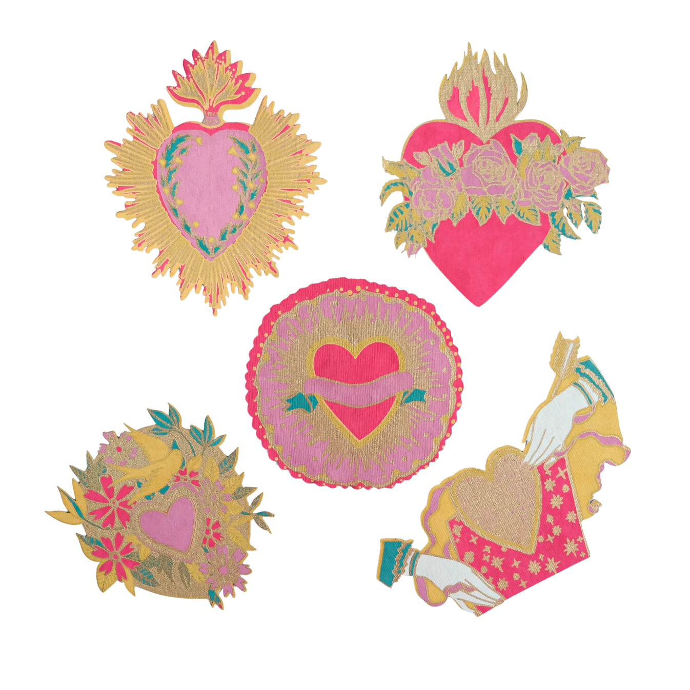 Love Heart Notelets