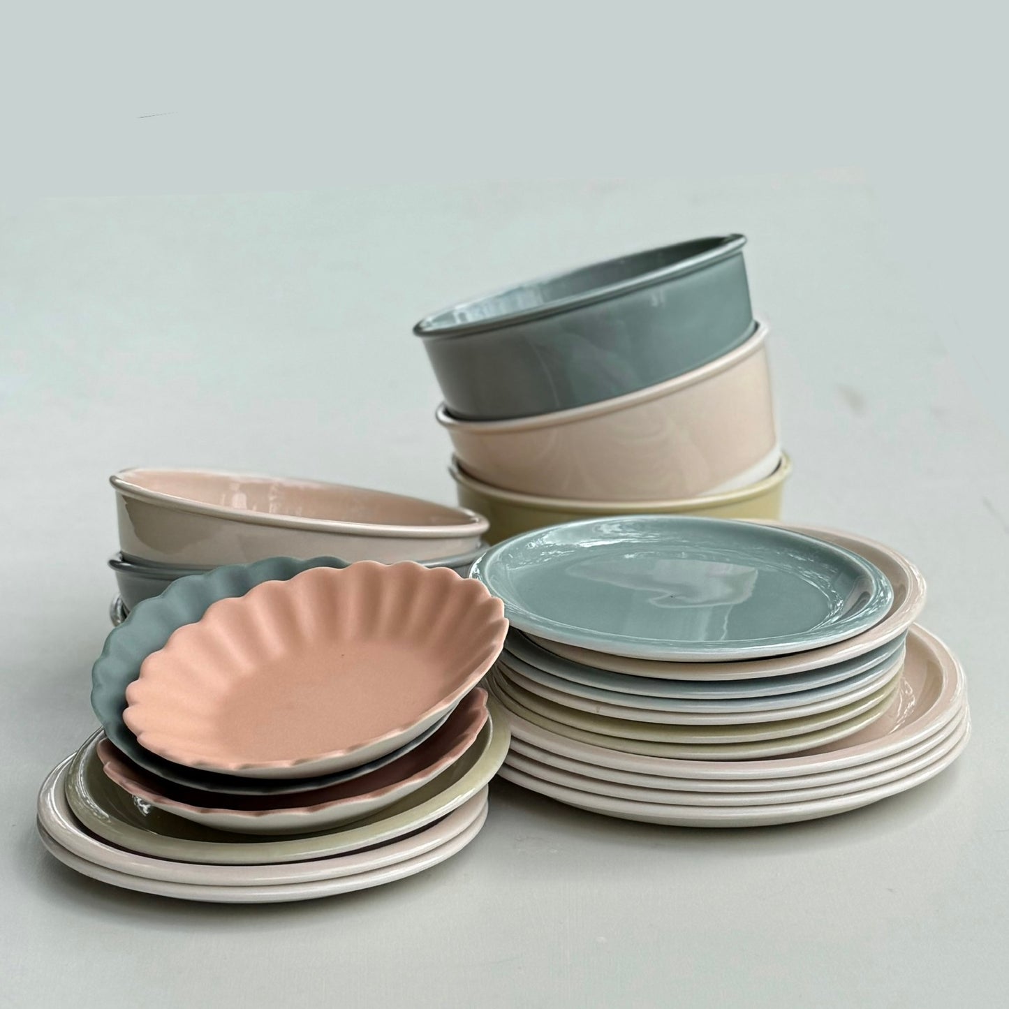 Side Plate - Flax