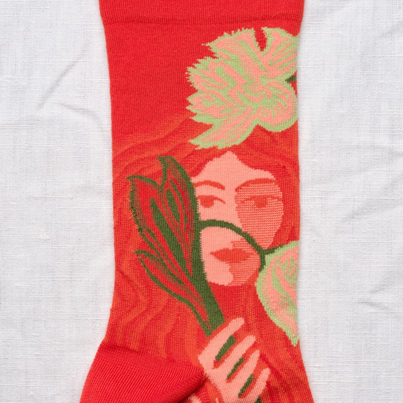 Red Face Socks