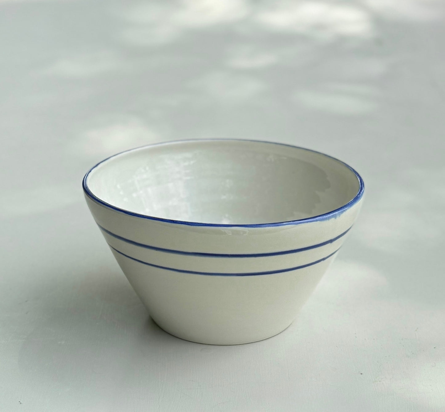Odette Salad Bowl / Blue Line