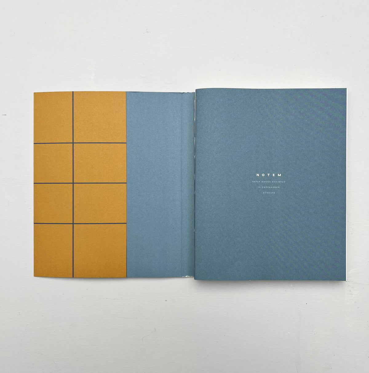 Notem Flat Lay Check Notebook