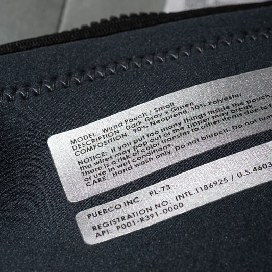 Neoprene Wash Bag