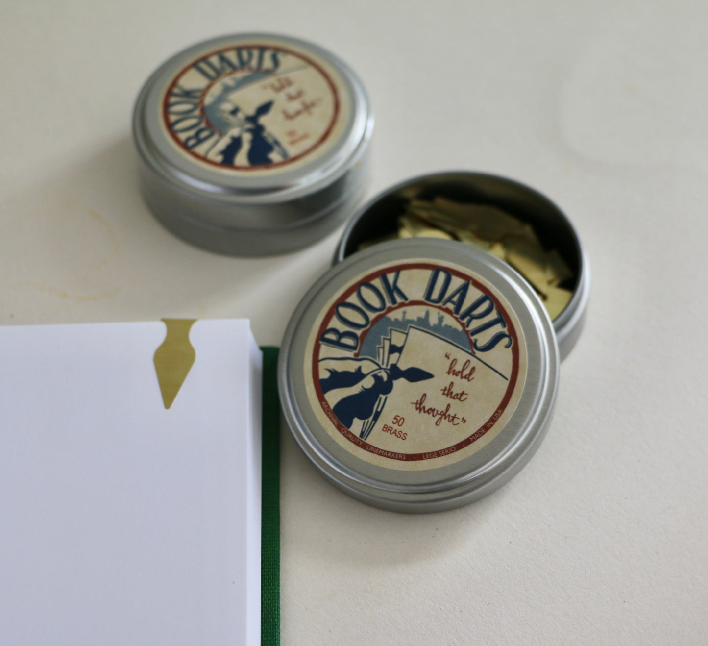 Tin Book Dart - Pack of 50