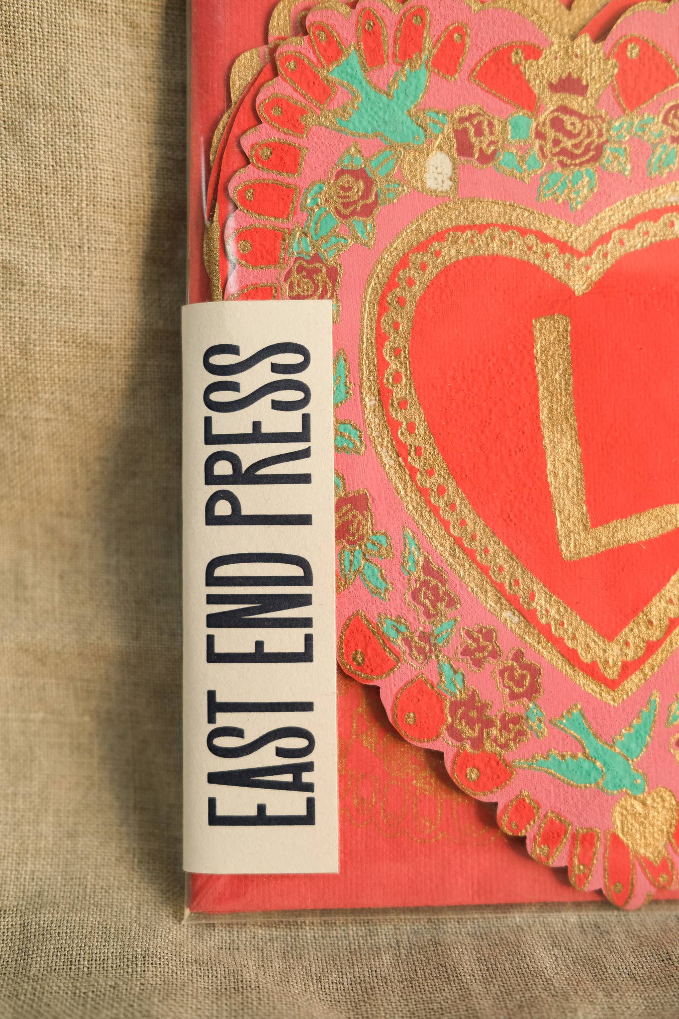 Love Concertina Greeting Card large c5