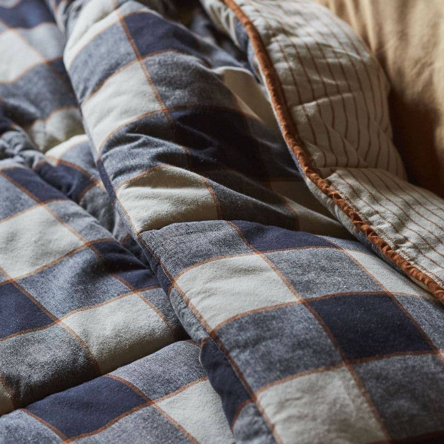 Cotton Throw Eiderdown Méribel