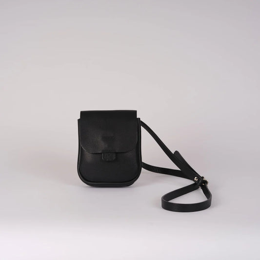 Half Orbed Tab Bag - Black