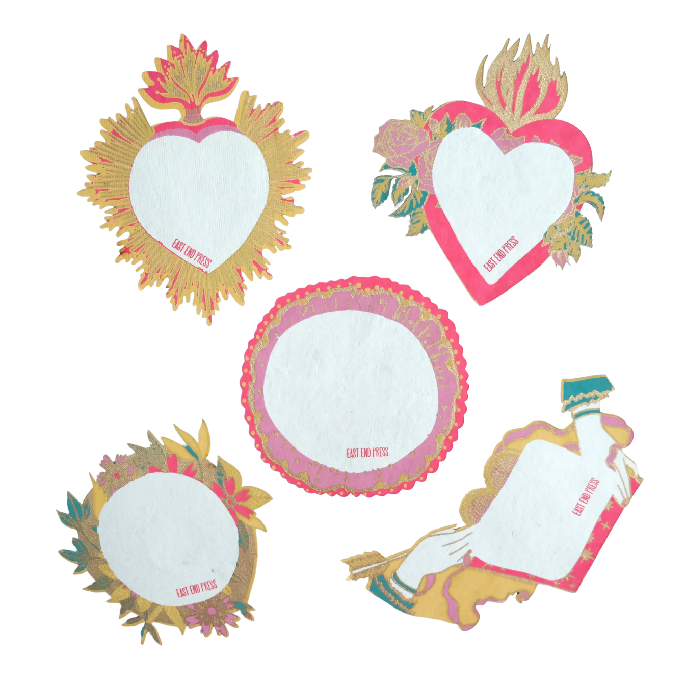 Love Heart Notelets