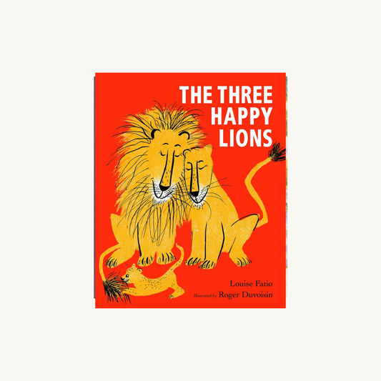 Three Happy Lions Book