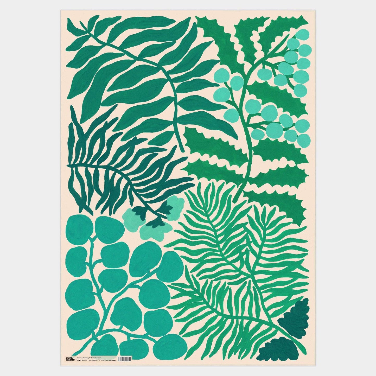 Christmas Greenery - Wrapping Paper