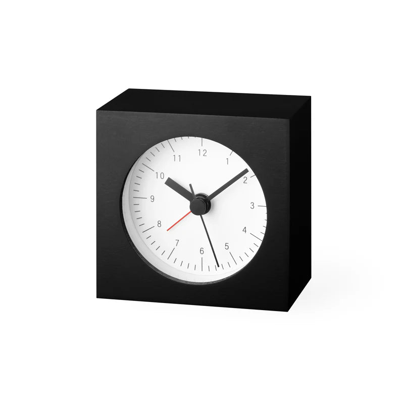 Lemnos City Pop Alarm Clock - Black