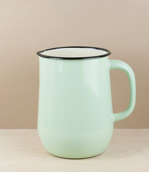 Enamel jug - Mint