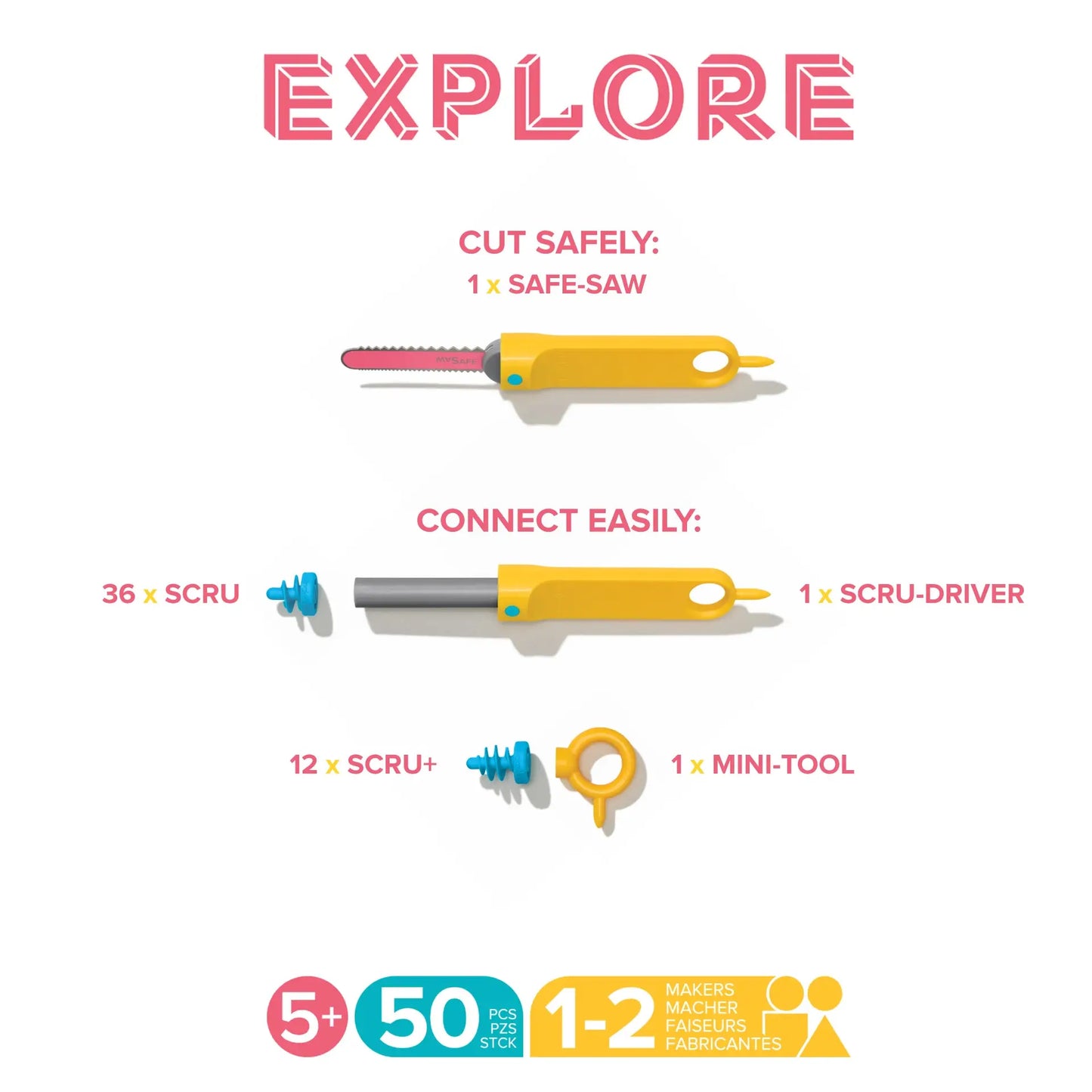 Makedo - Explore Kit