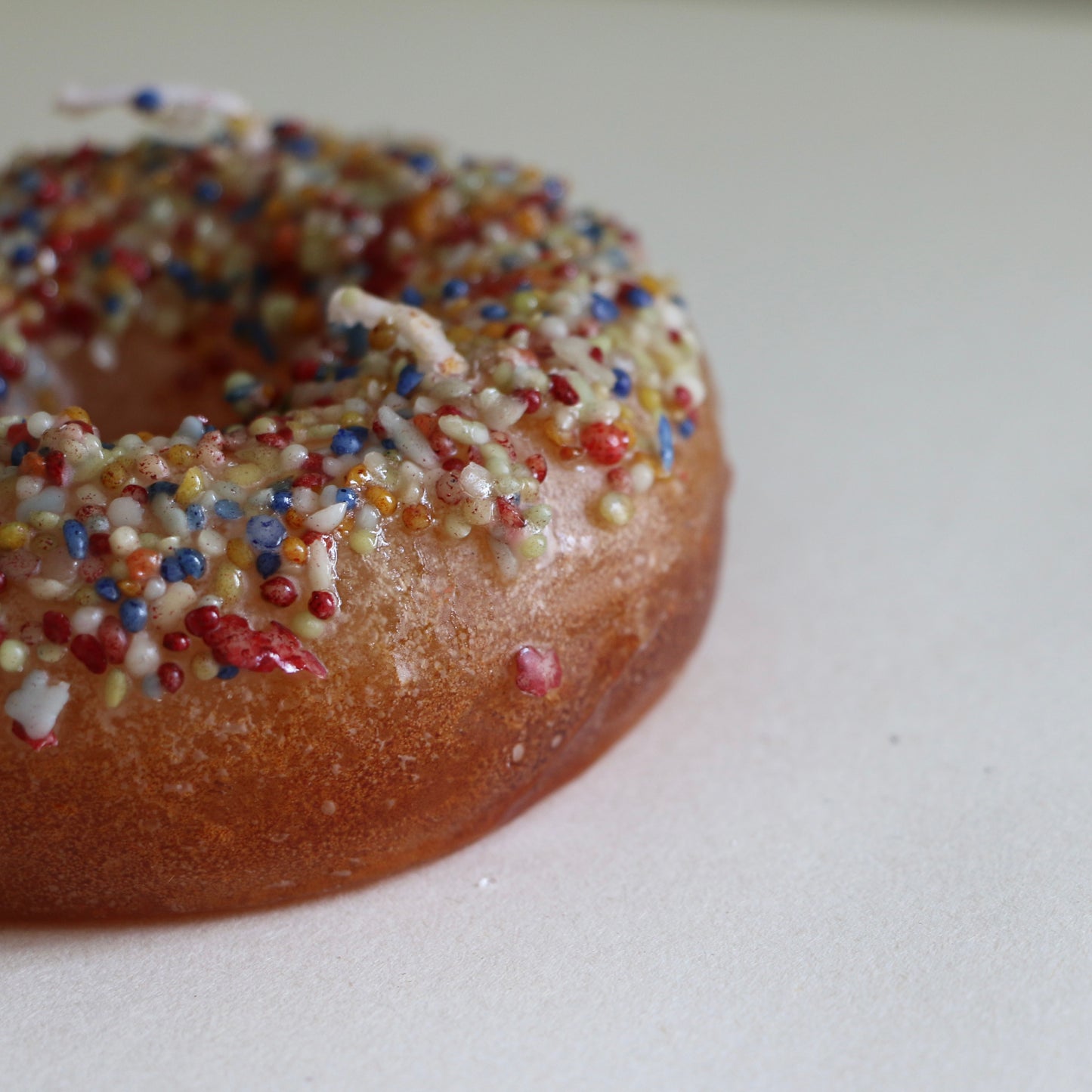 Doughnut Wax Candle