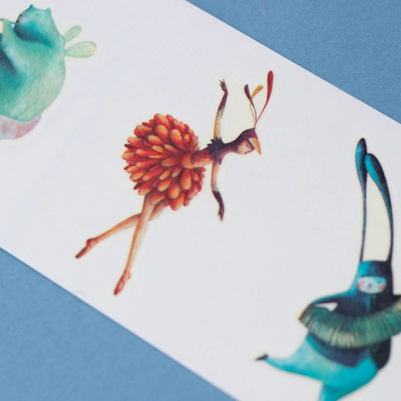 Ballerina Tattoo Set