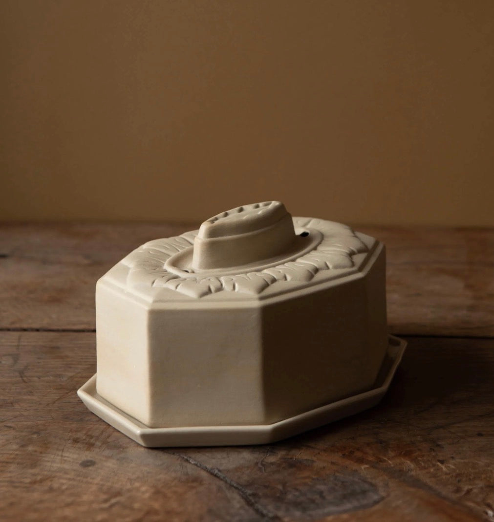 Digoin Butter Dish - Natural