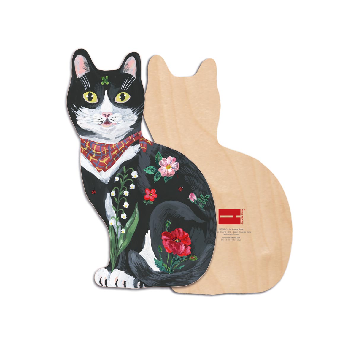 Tiffany Cat Serving Board
