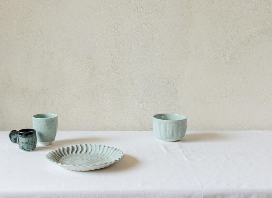 Large Serving Dish - Mint