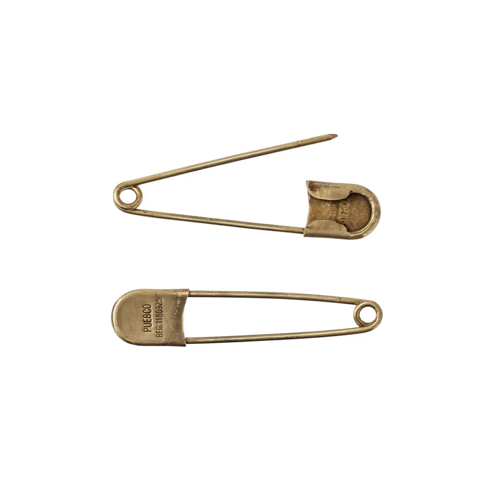 Large Brass Safety Pin