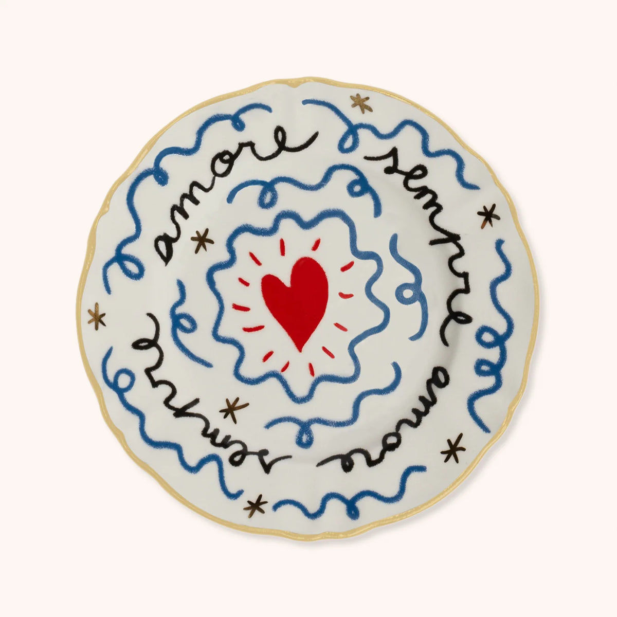 Cuore Heart Plate