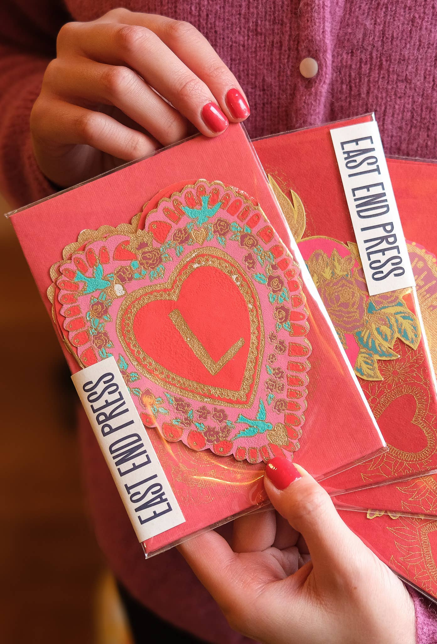 Love Concertina Greeting Card large c5