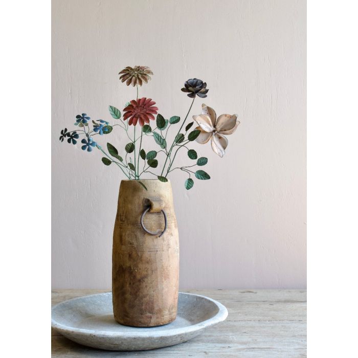 Metal Flower - Blue