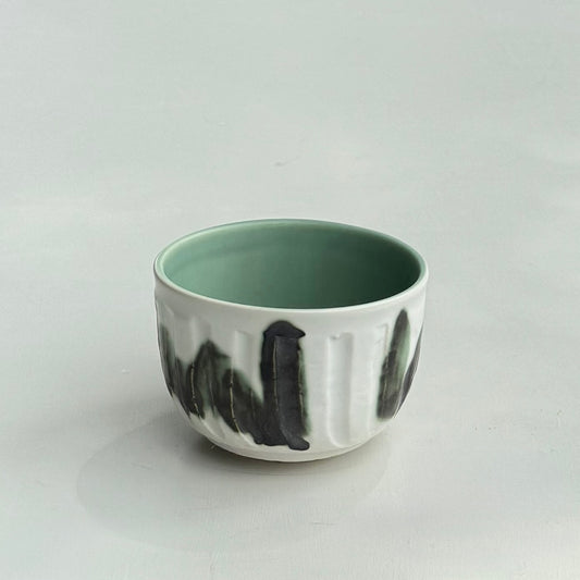 Jars Dashi Tall Serving Bowl : Dark Green Stoke