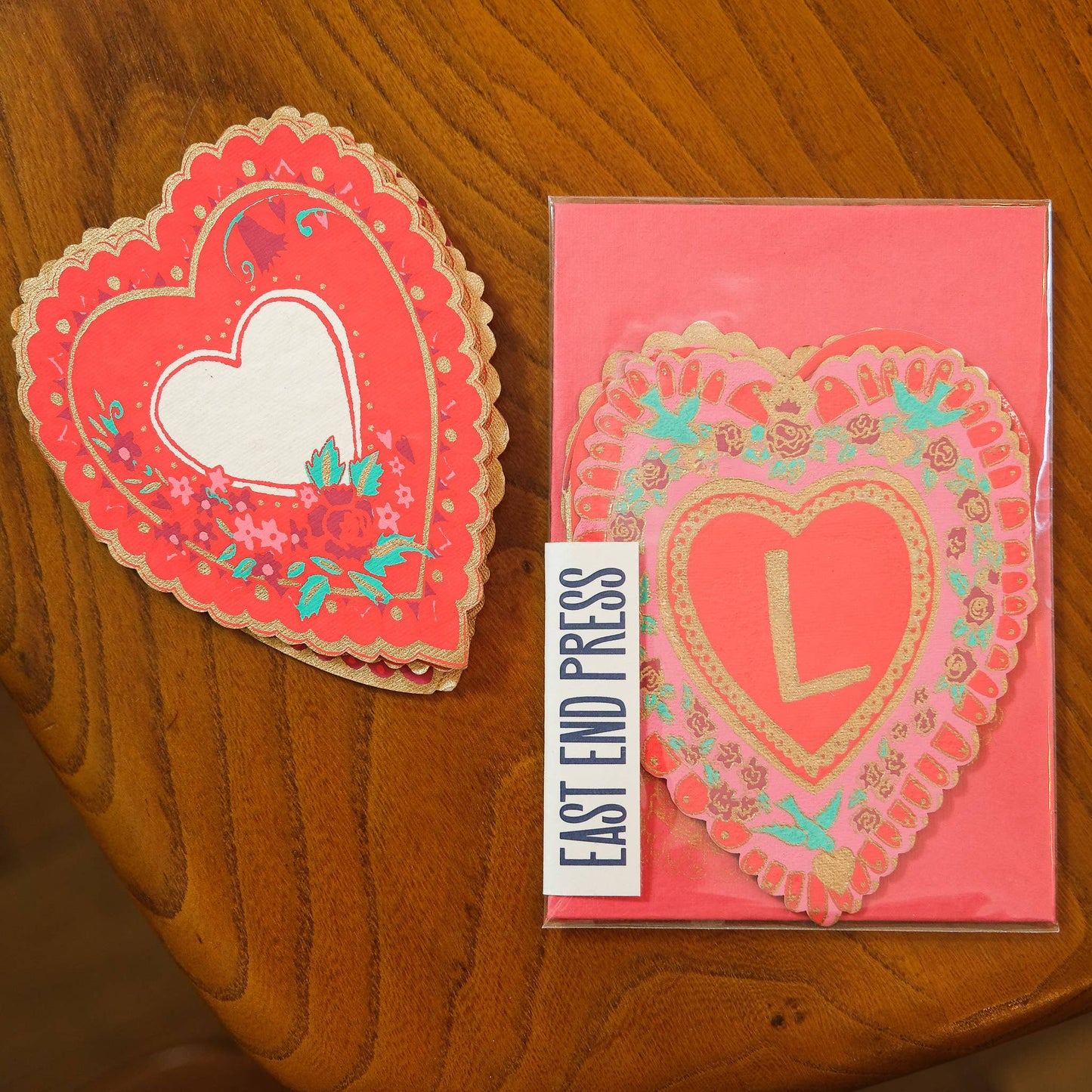 Love Concertina Greeting Card large c5