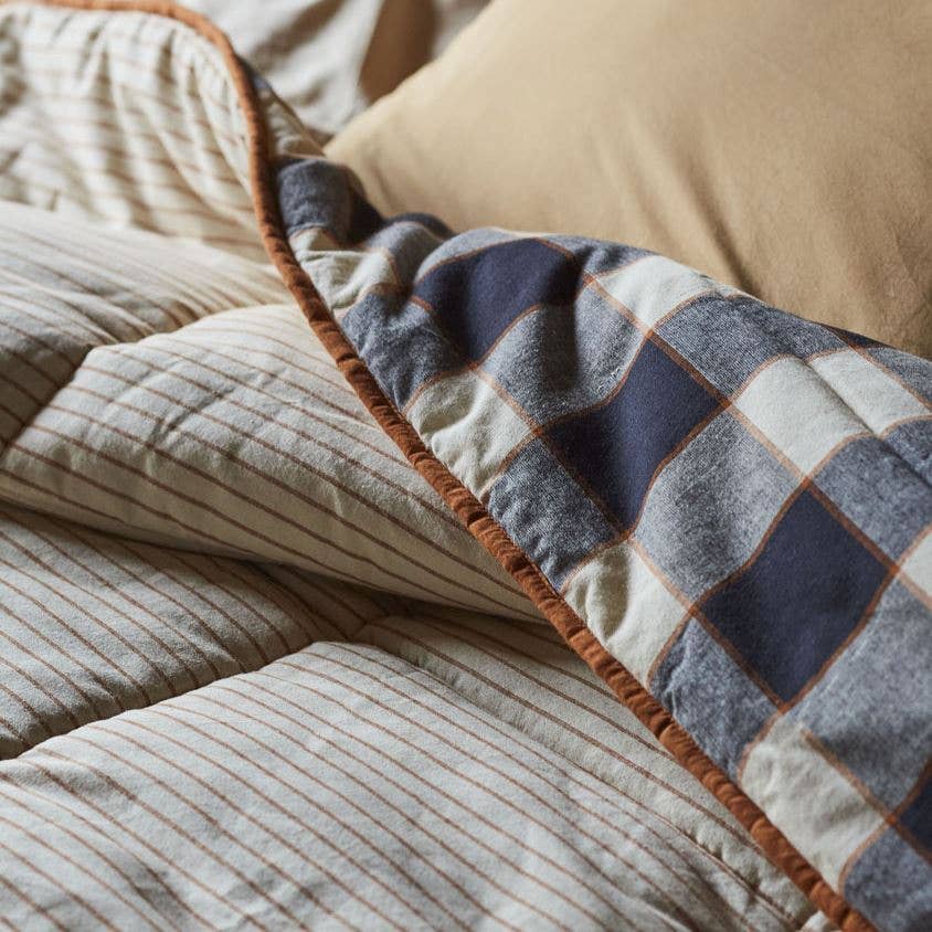 Cotton Throw Eiderdown Méribel