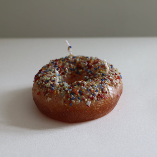 Doughnut Wax Candle