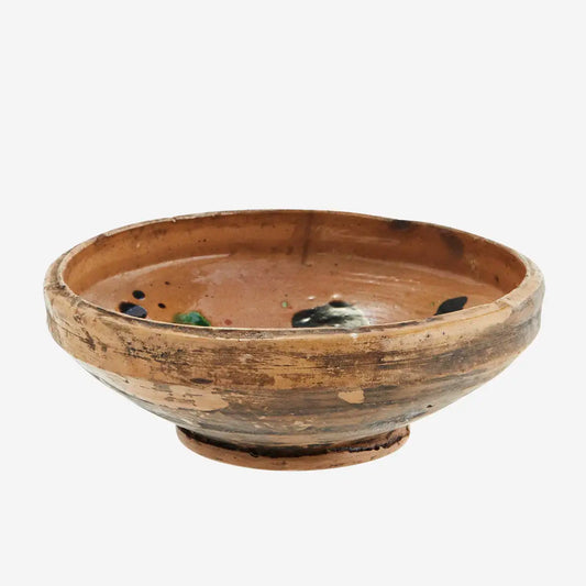 Vintage Earthenware Bowl