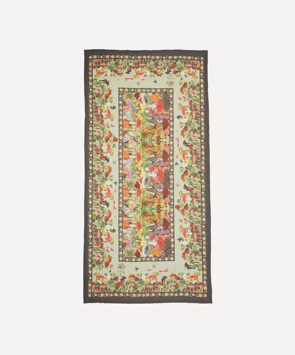 Avenida Tablecloth - Mushroom 1.5m x 3m