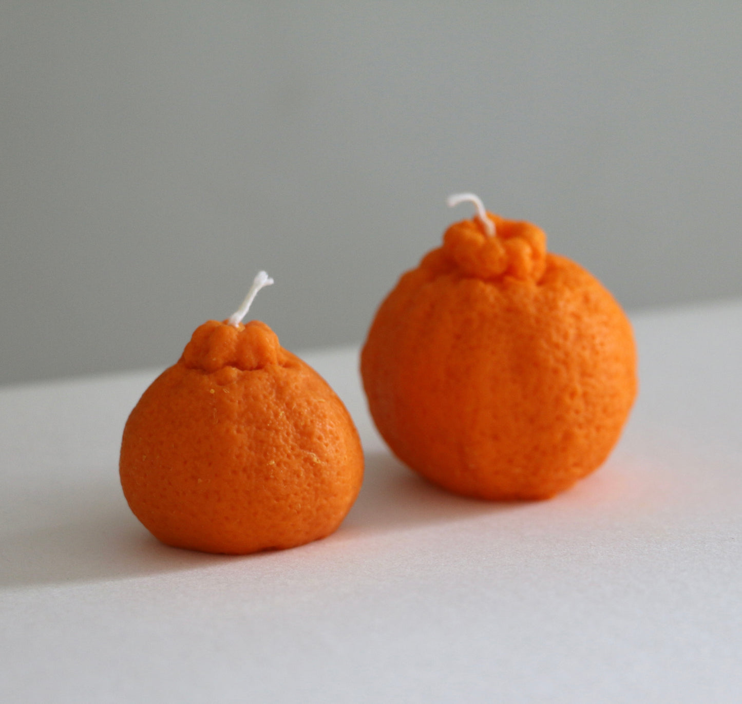 Orange Unscented Soy Candle
