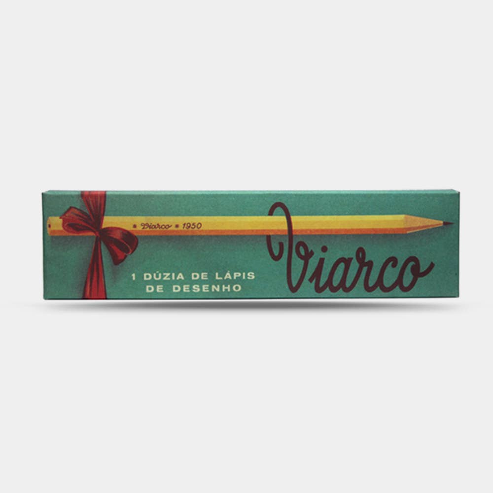 Viarco Vintage Pencil Set of 12 - Green Box
