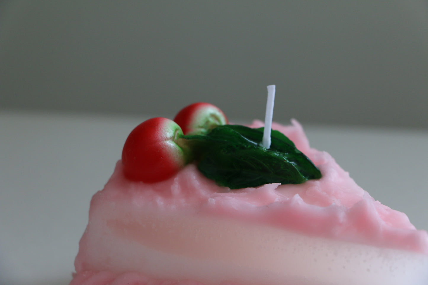 Cake Slice Wax Candle