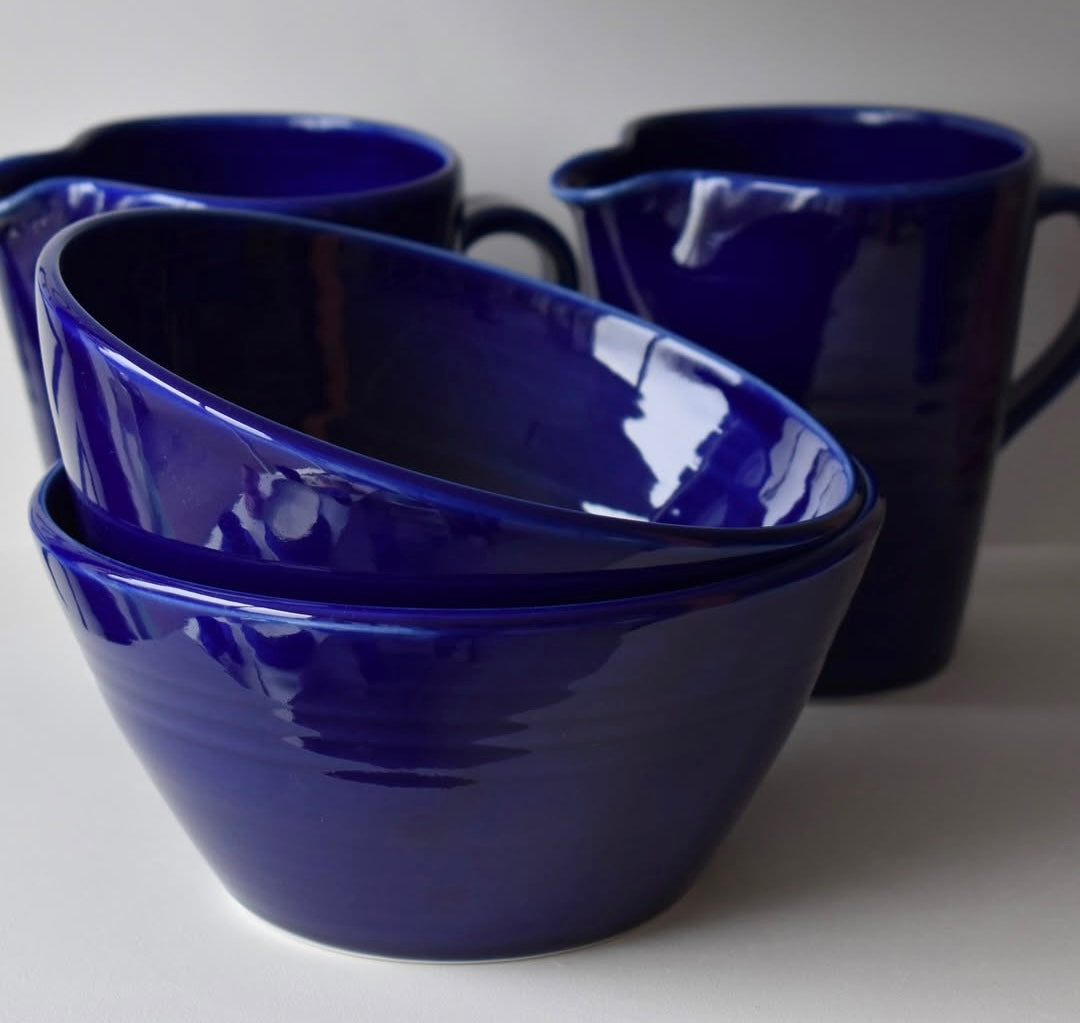 Odette Salad Bowl / Midnight Blue