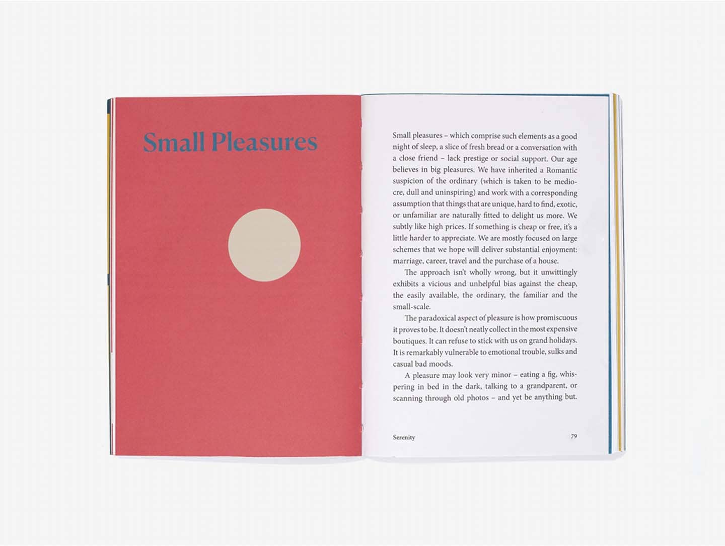 Essential Ideas - Book on Serenity