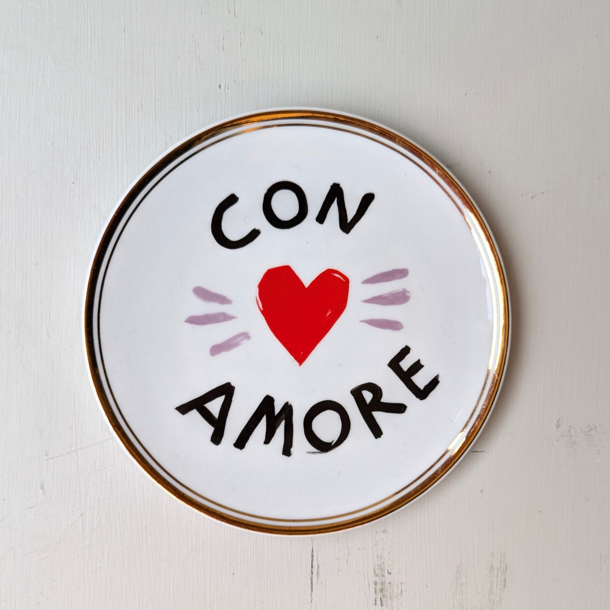Con amore plate