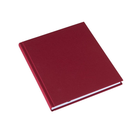 Ruby Red Hardcover Notebook - 170 x 200mm
