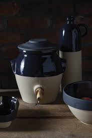 Digoin Vinegar Pot - Ink Blue