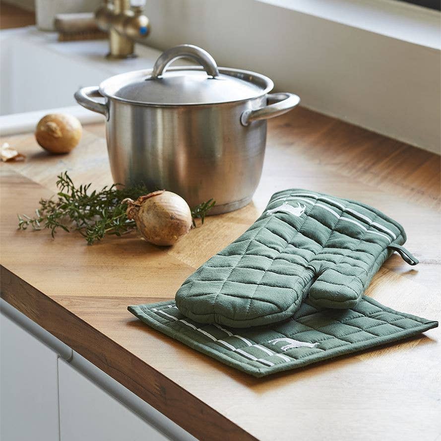 Pot Holder - Green Khaki
