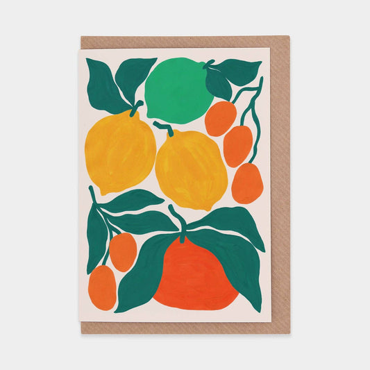 Citrus - Greetings Card