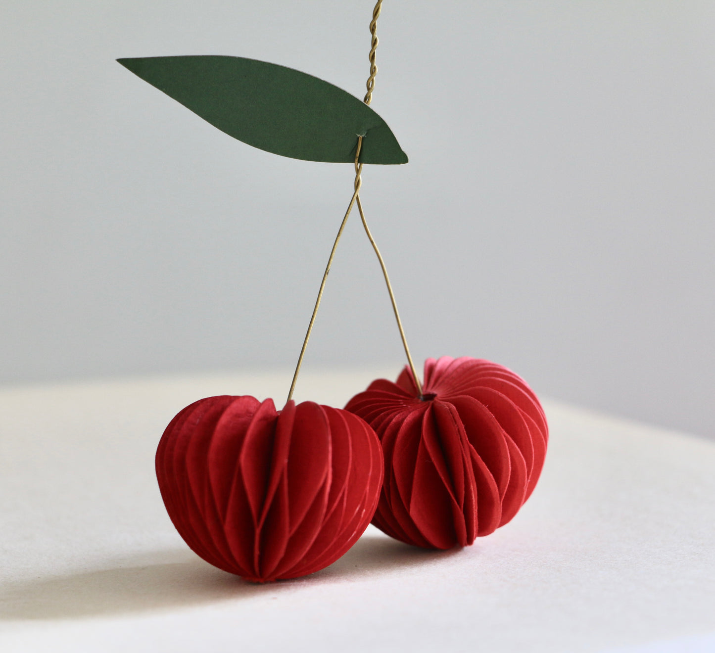 Cherry Honeycomb Decoration
