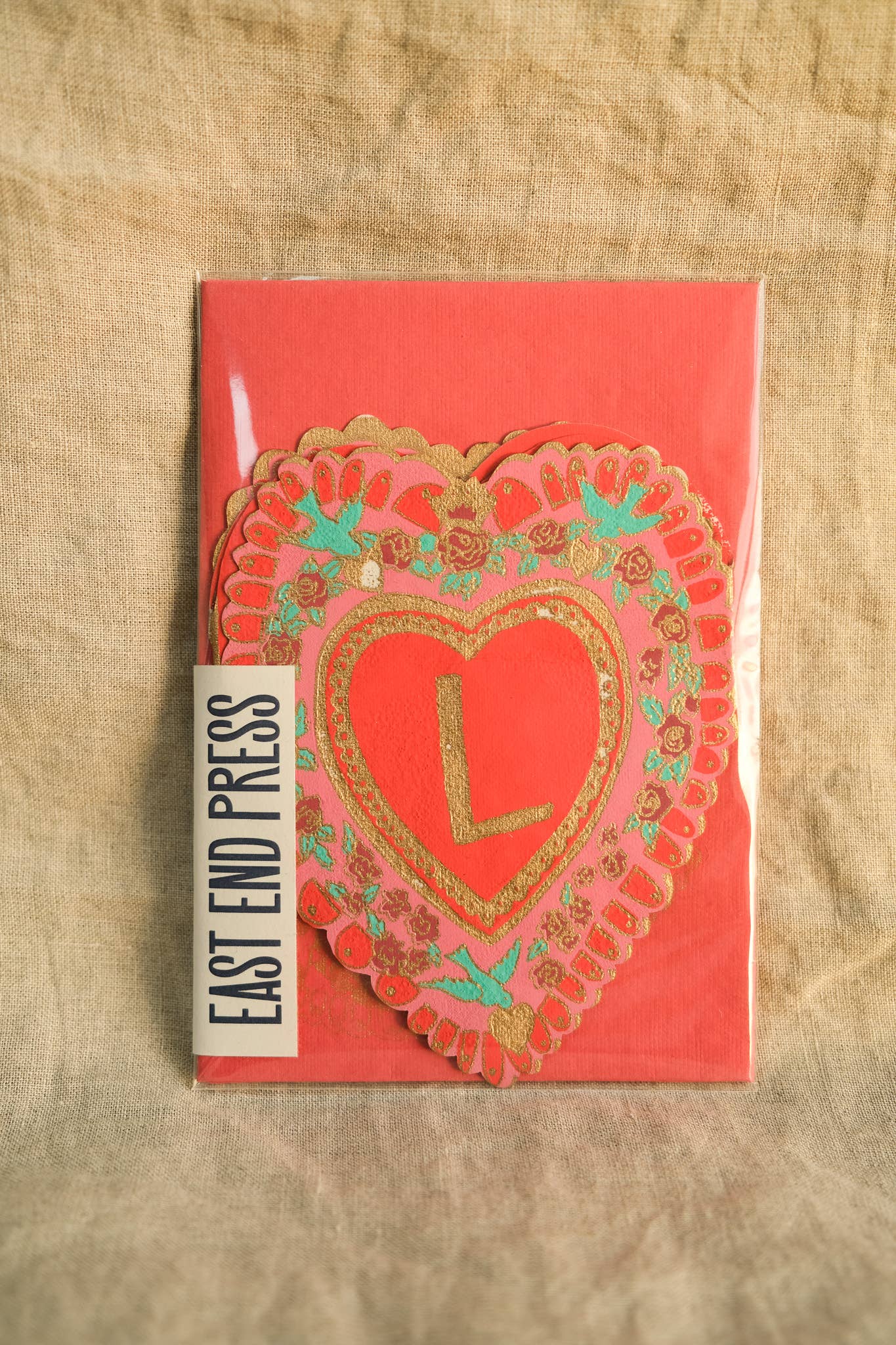 Love Concertina Greeting Card large c5