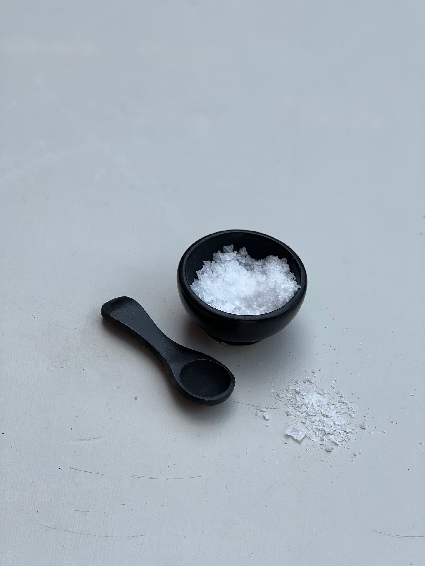 Stone Bowl and Spoon Set