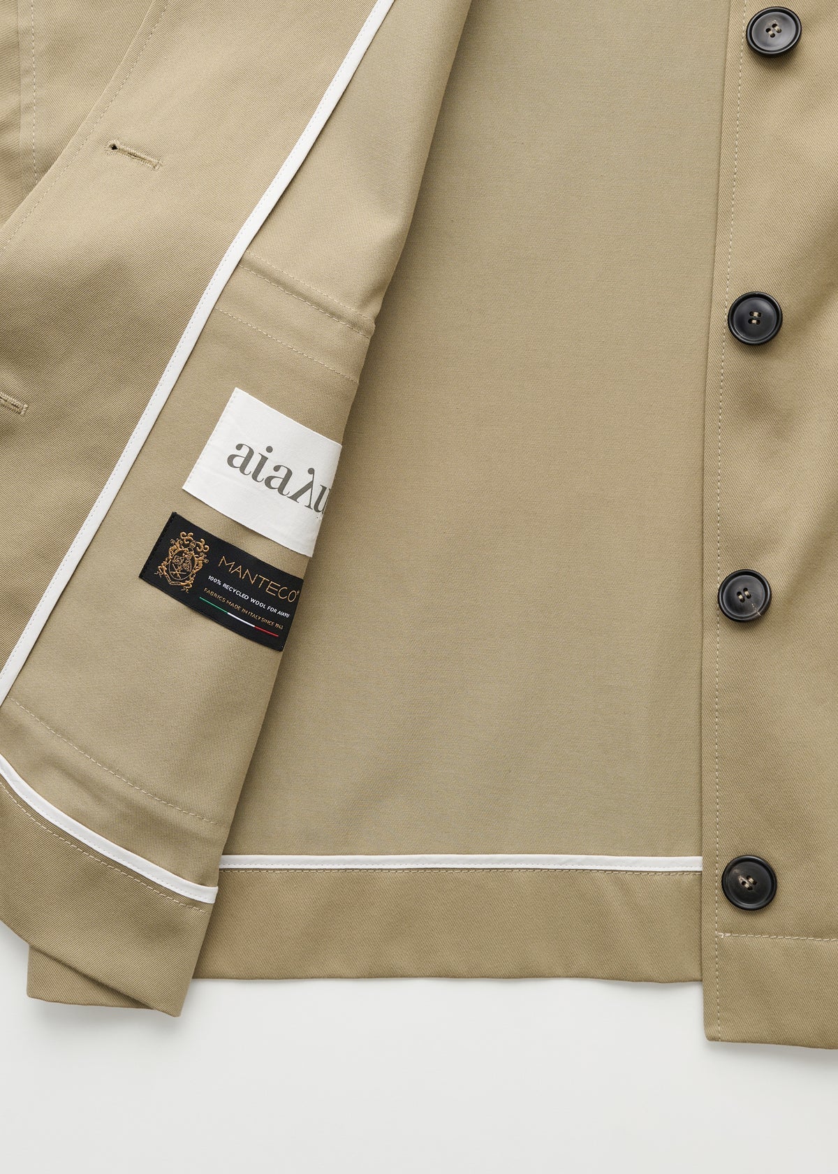 Ritu Jacket Twill - Pale Khaki