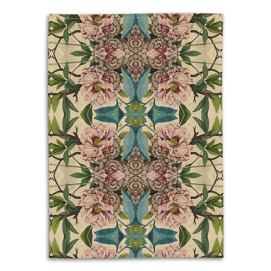 Avenida Tea Towel - Peonies