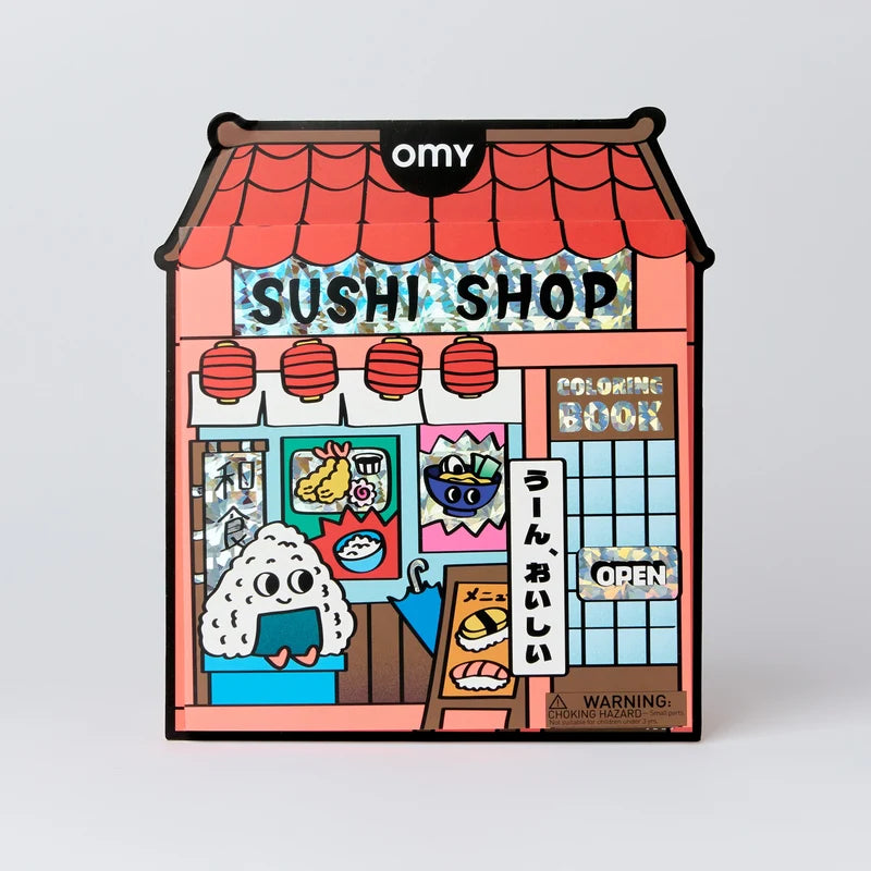 Colouring Book - Sushi Shop