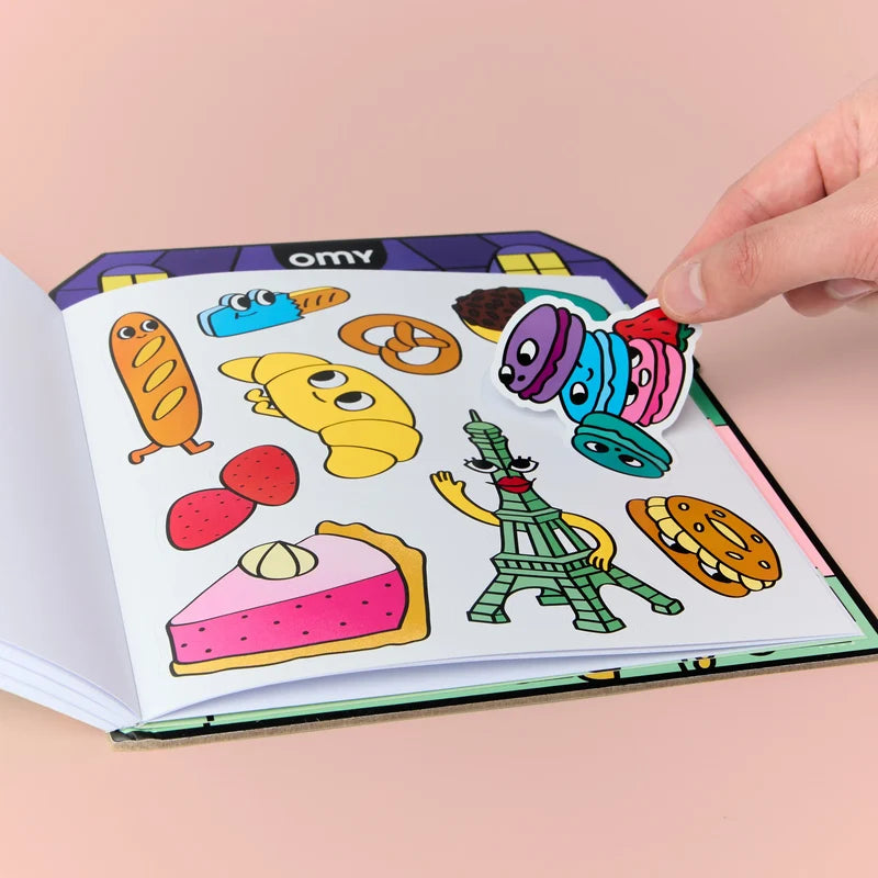 Colouring Book - French Baguette